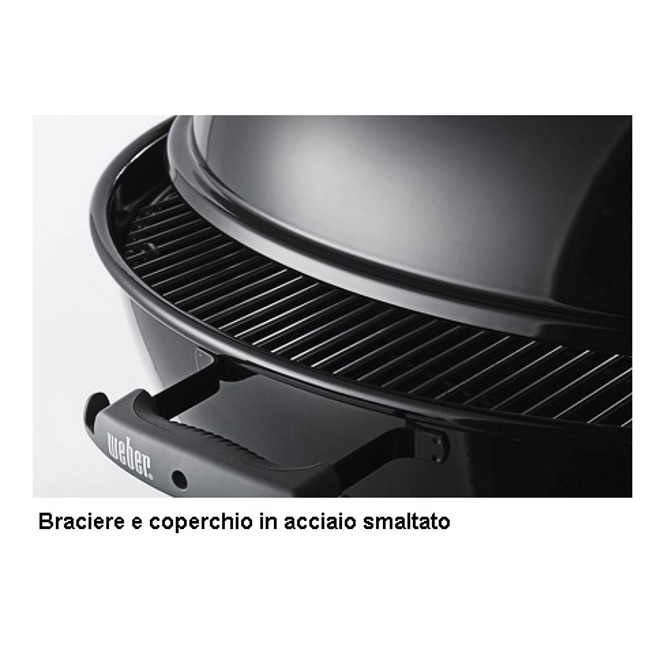 Vendita online Barbecue a carbone Weber Compact Kettle Ø 47 cm black